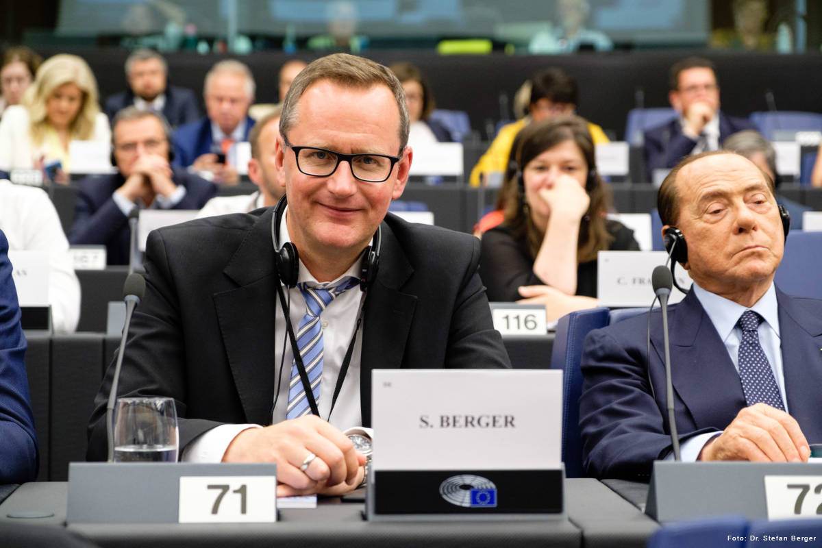 EU-Abgeordneter Dr. Berger im Gespräch