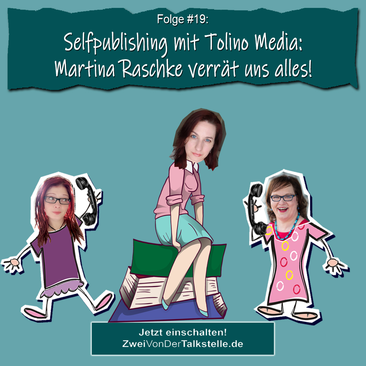 DZVDT 19 - Selfpublishing mit Tolino Media - Martina Raschke verrät uns alles!