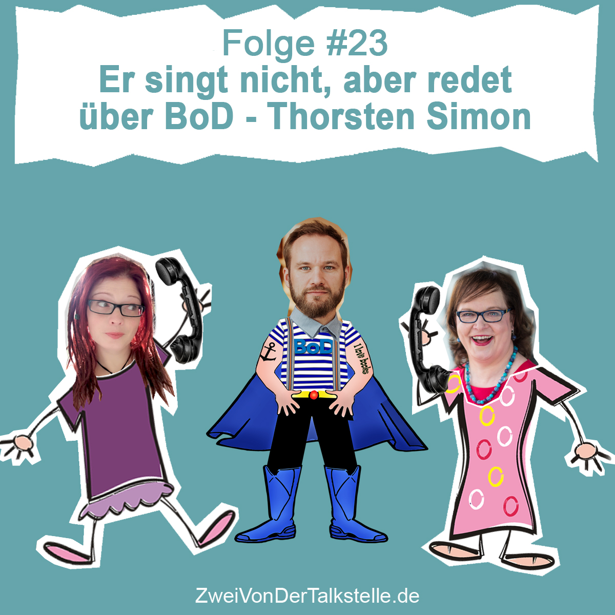 DZVDT 23 - Er singt nicht, aber redet über BoD - Thorsten Simon!