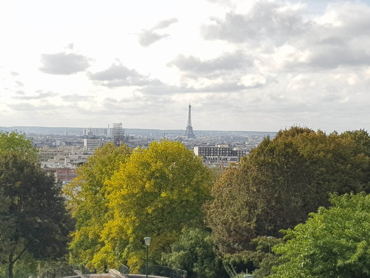 Blick auf Paris