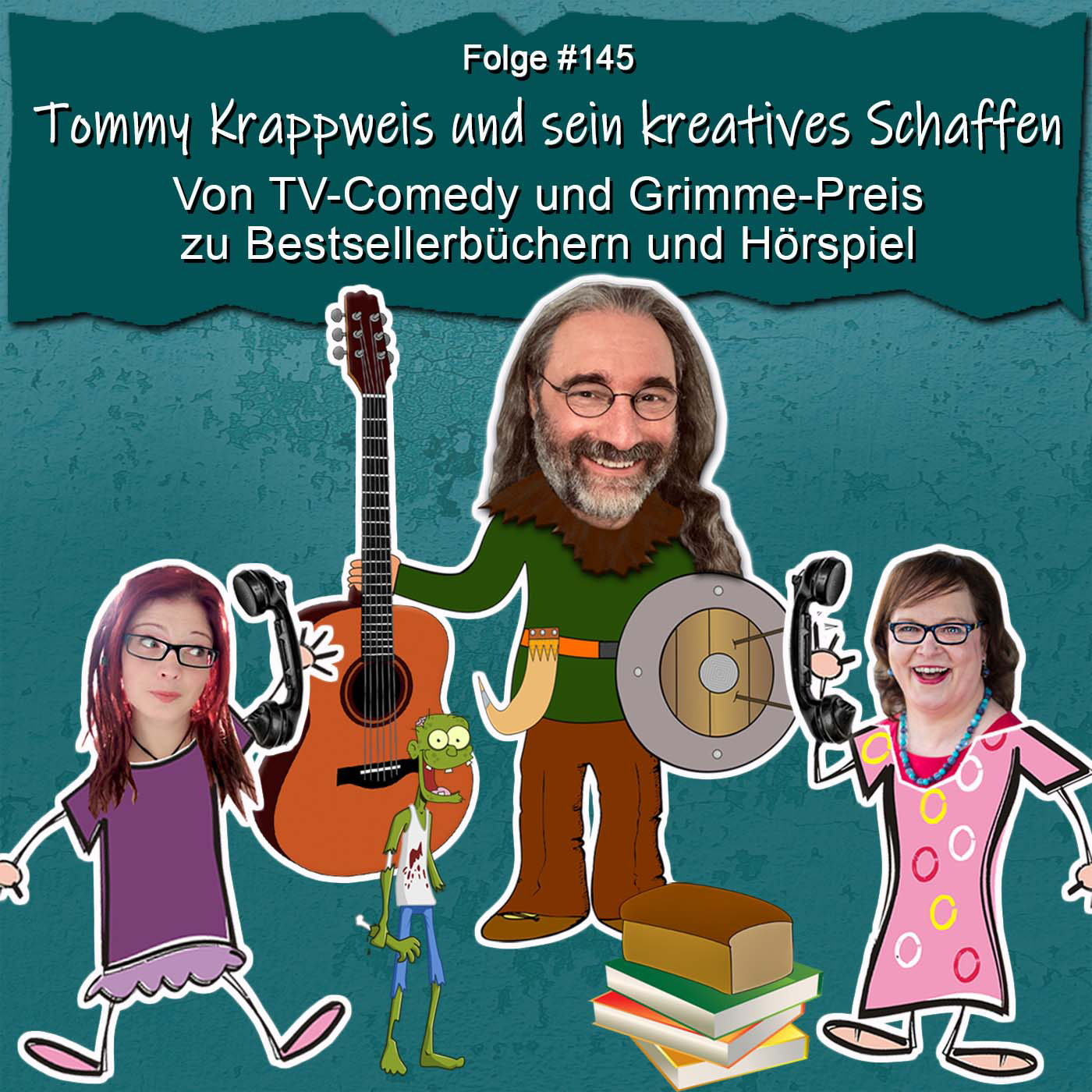 DZVDT 145 - Tommy Krappweis und sein kreatives Schaffen - Von TV-Comedy und Grimme-Preis zu Bestsellerbüchern und Hörspiel