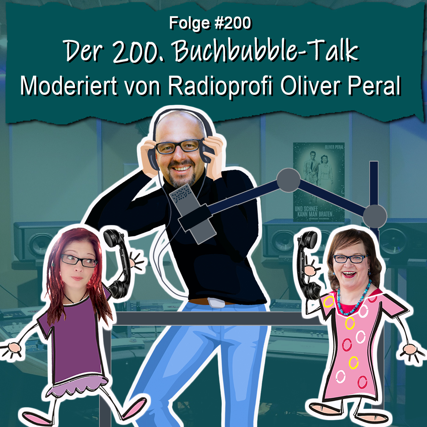 DZVDT 200 - Der 200. Buchbubble-Talk – moderiert von Radioprofi Oliver Peral