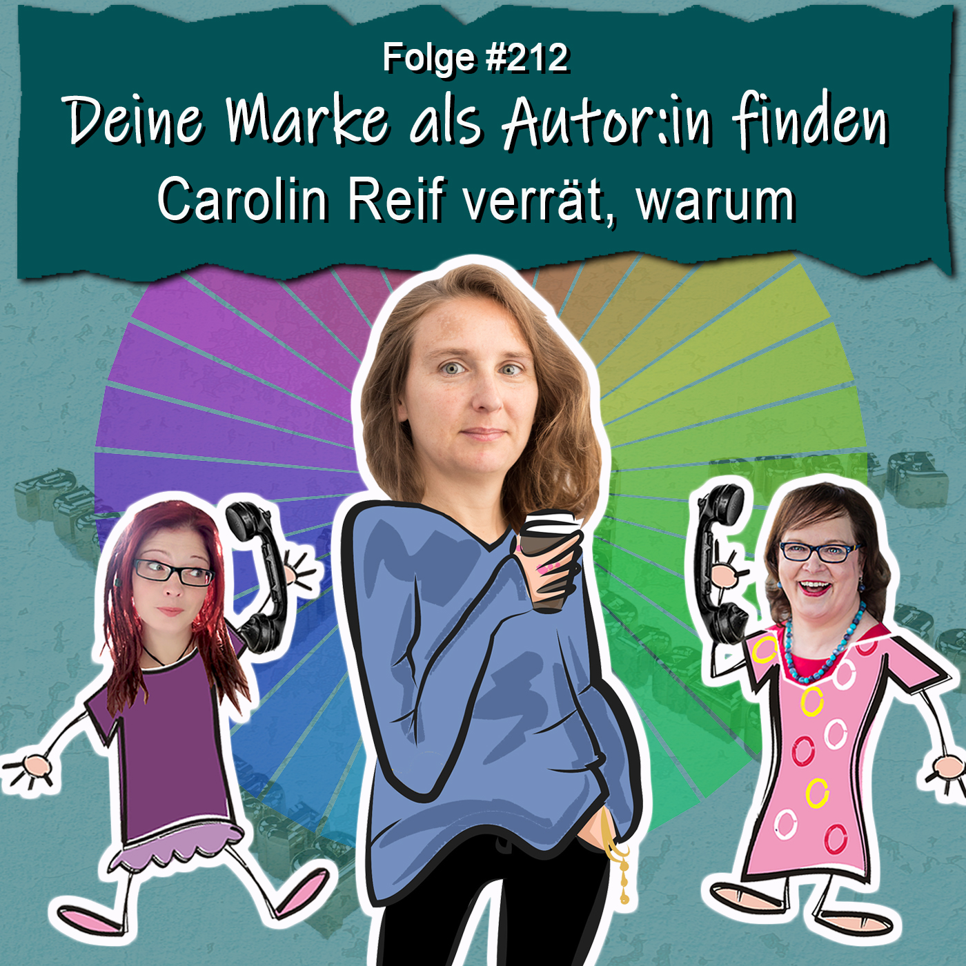 DZVDT 212 - Deine Marke als Autor:in finden – Carolin Reif verrät, warum