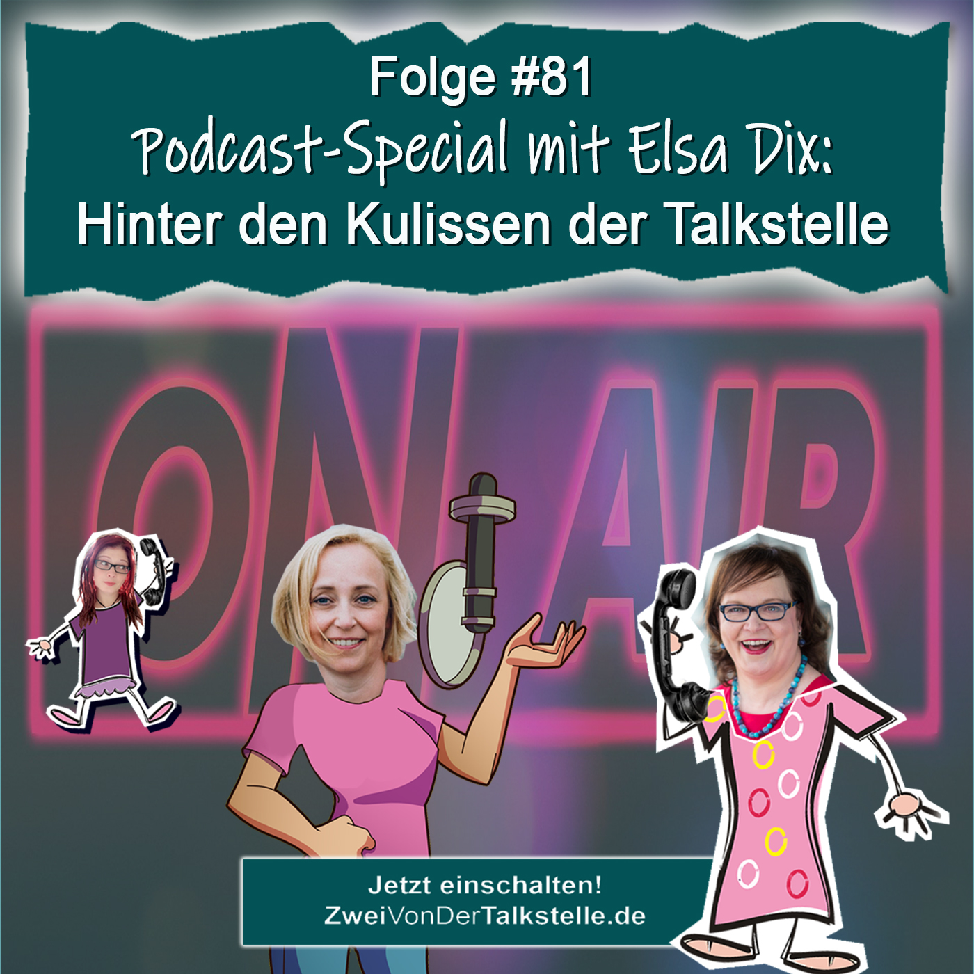 DZVDT 81 - Podcast-Special mit Elsa Dix: Hinter den Kulissen der Talkstelle